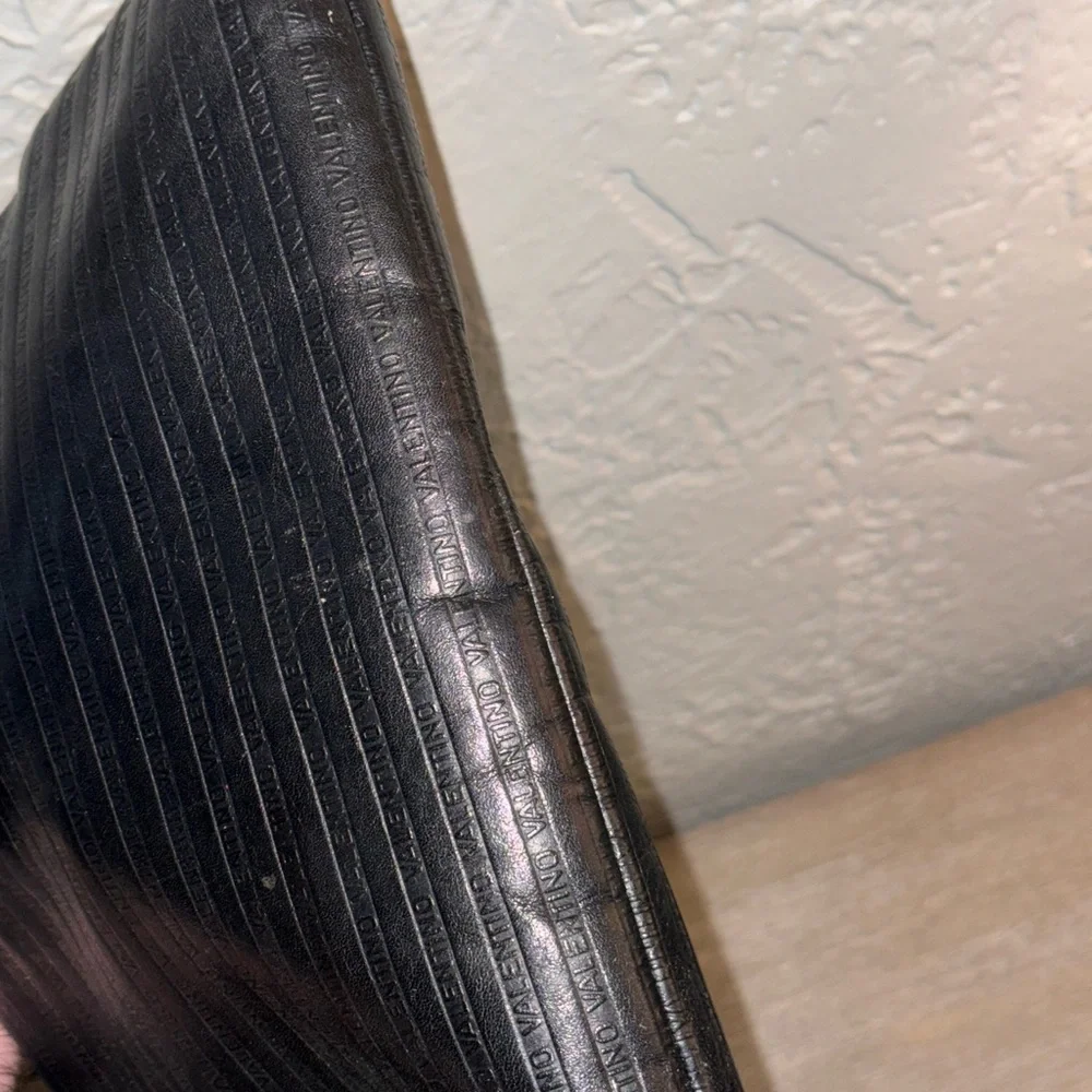 Mario Valentino Black Clutch Bag